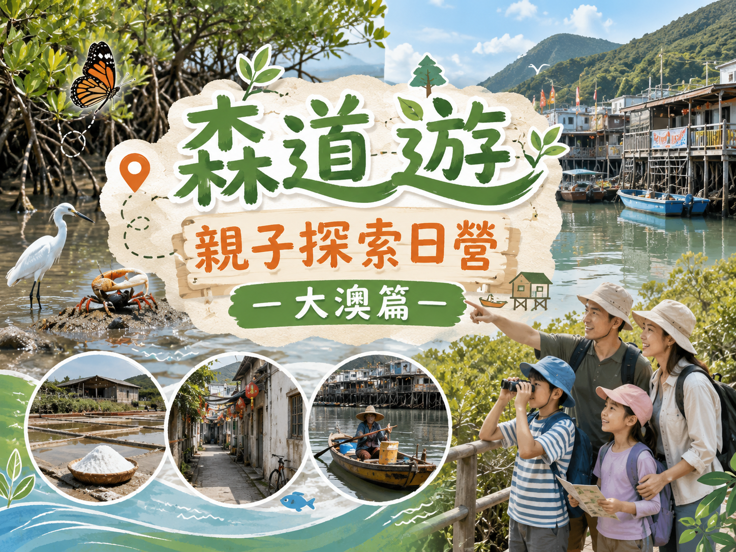 「森道遊」親子探索日營——大澳篇